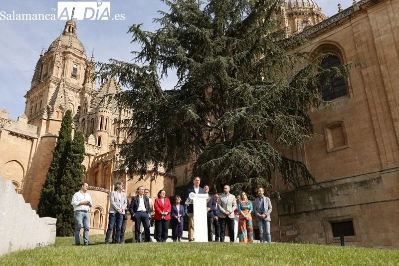 Presentación de los candidatos del Partido Popular de Salamanca para las elecciones generales del 23 de julio. Foto de David Sañudo
