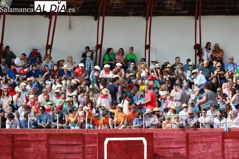 Corrida de toros en Ledesma para la despedida de Domingo López Chaves. Foto de Miguel Hernández