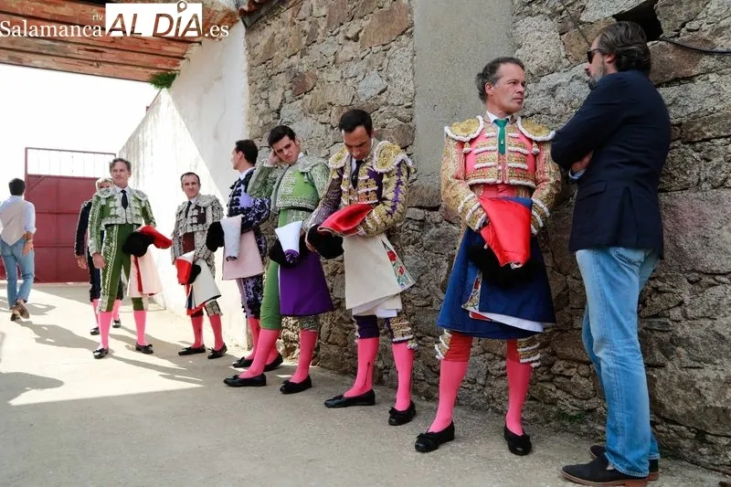 Corrida de toros en Ledesma para la despedida de Domingo López Chaves. Foto de Miguel Hernández