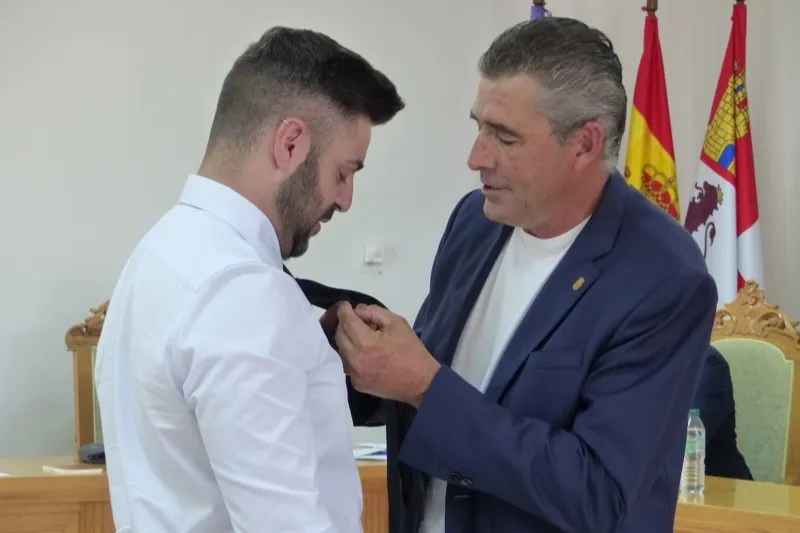 Alejandro González se ha convertido en el nuevo alcalde de Villoria este sábado