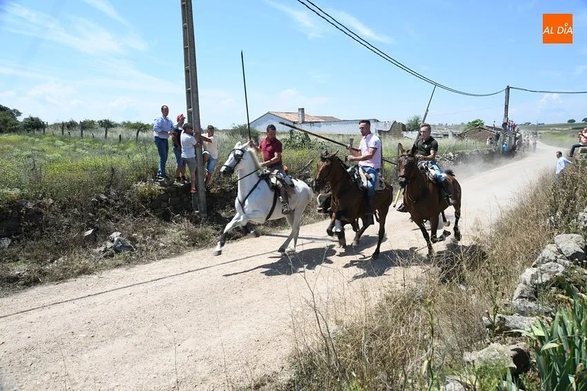 Encierro a caballo en Martín de Yeltes/ Fotos: Adrián M.Pastor