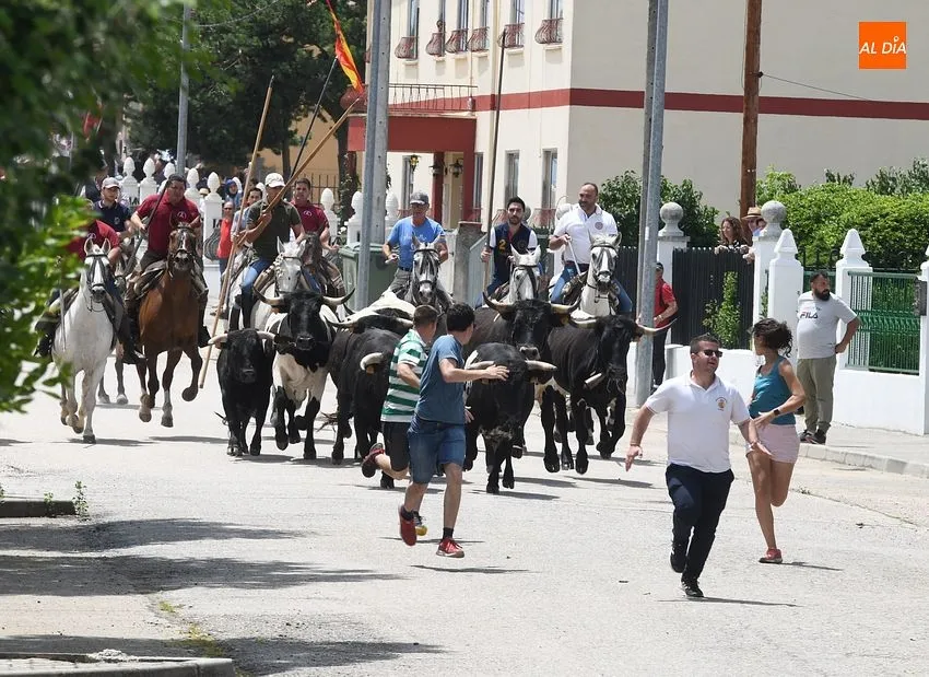 Encierro a caballo la Fuente/ Fotos: Adrián M.Pastor