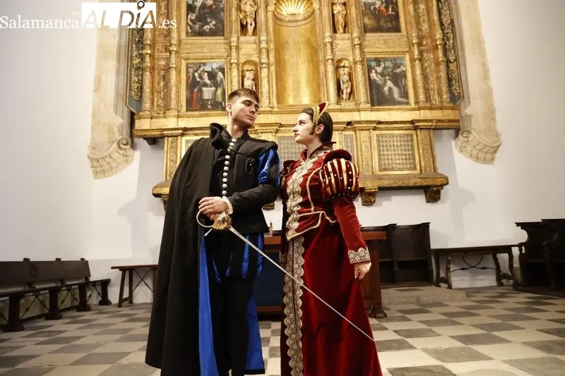 Presentación del III Festival Siglo de Oro de Salamanca en el Colegio Fonseca. Foto de David Sañudo