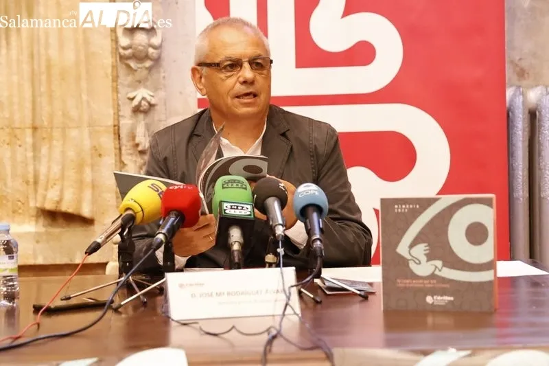 Cáritas Salamanca ha presentado esta mañana su Memoria 2022 en la Casa de la Iglesia, con la presencia del obispo, José Luis Retana Gozalo. Foto de David Sañudo