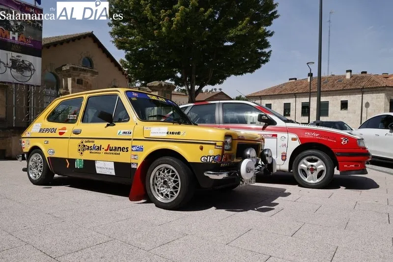 Presentación del Rally Entresierras Histórico-Guijuelo en el Museo de Historia de la Automoción de Salamanca (MHAS). Foto de David Sañudo