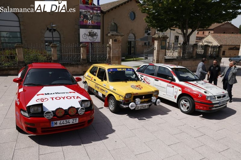 Presentación del Rally Entresierras Histórico-Guijuelo en el Museo de Historia de la Automoción de Salamanca (MHAS). Foto de David Sañudo