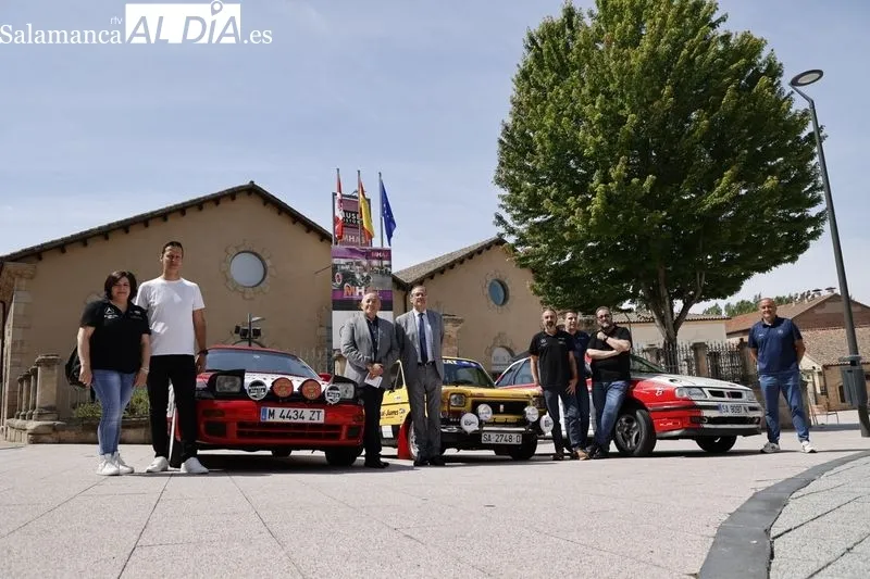 Presentación del Rally Entresierras Histórico-Guijuelo en el Museo de Historia de la Automoción de Salamanca (MHAS). Foto de David Sañudo