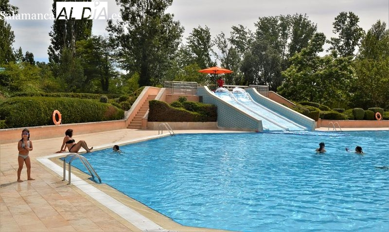 Foto de archivo de una de las piscinas de la Aldehuela
