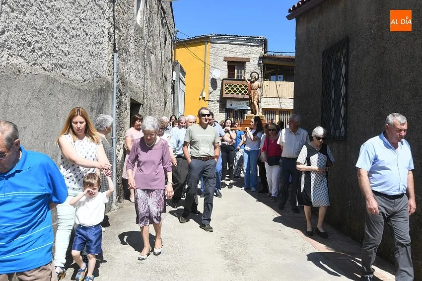 Procesión de San Juan en Navasfrías/ Fotos: Adrián M.Pastor