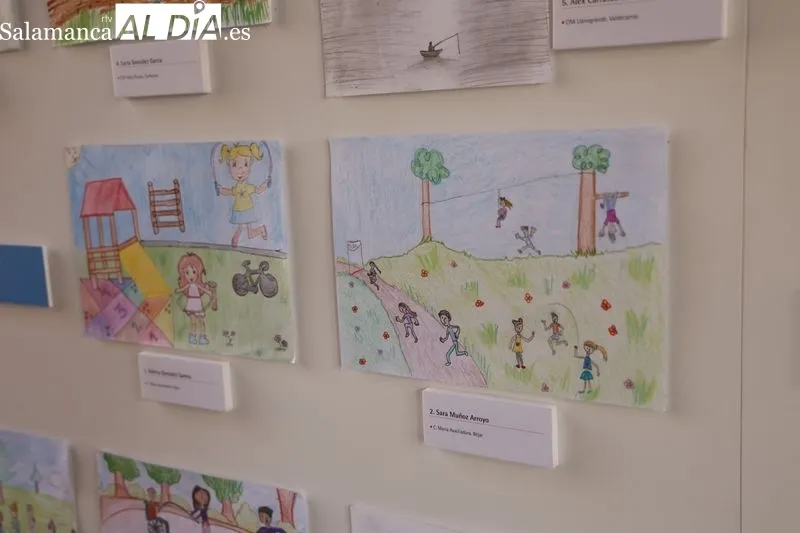 Entrega de los premios del XXI Concurso de Dibujo 'Venancio Blanco' en el Patio de la Salina. Foto de David Sañudo