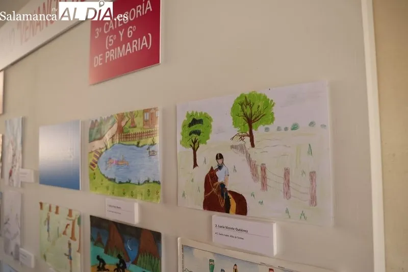 Entrega de los premios del XXI Concurso de Dibujo 'Venancio Blanco' en el Patio de la Salina. Foto de David Sañudo