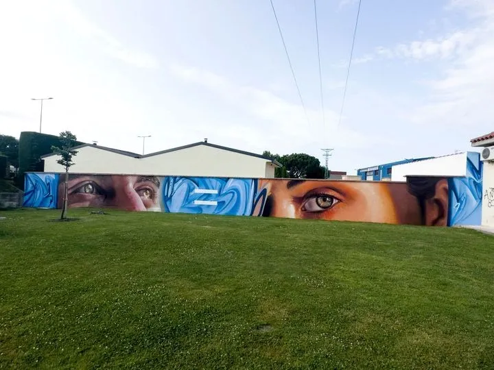 Mural en Carbajosa de la Sagrada