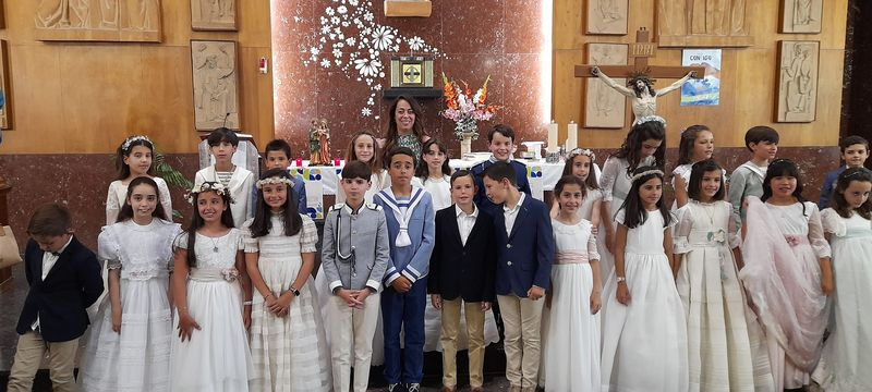 El Colegio San Juan Bosco celebra la Comunión - SALAMANCArtv AL DÍA - Noticias de Salamanca