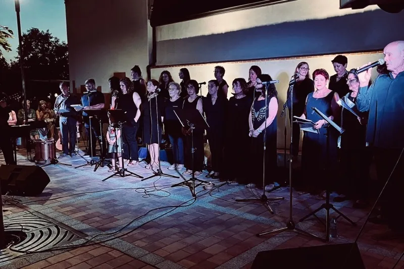 El Taller de Canto Popular ofrecía un concierto de verano en La Huerta