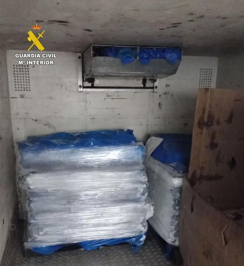 Foto facilitada por la Guardia Civil de estas intervenciones