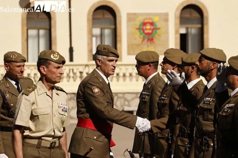 Julio Rello Varas, nuevo general jefe del Mando de Ingenieros y Comandante Militar de Salamanca y Zamora | FOTOS: David Sañudo 