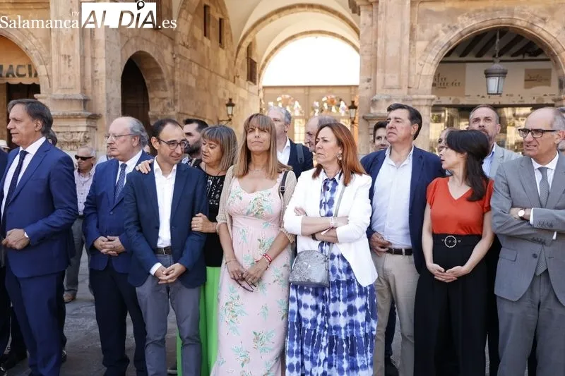 Emotivo homenaje a las víctimas del terrorismo en el vigésimo sexto aniversario del asesinato a Miguel Ángel Blanco | FOTOS: David Sañudo 