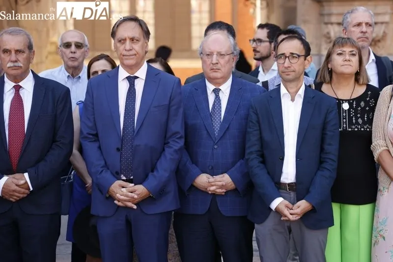 Emotivo homenaje a las víctimas del terrorismo en el vigésimo sexto aniversario del asesinato a Miguel Ángel Blanco | FOTOS: David Sañudo 