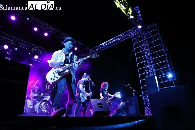 Concierto de La Fuga en Santa Marta de Tormes. Fotos: David Sañudo