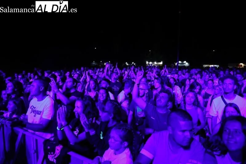 Concierto de La Fuga en Santa Marta de Tormes. Fotos: David Sañudo