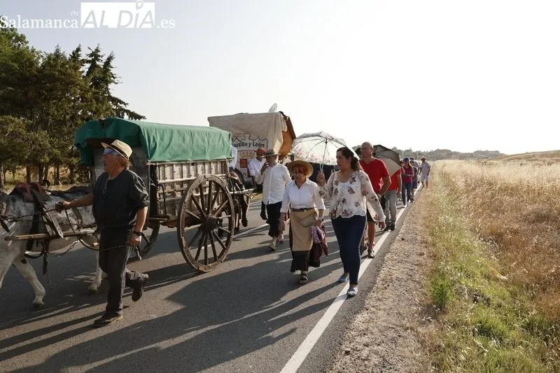 Desfile de recreadores napoleónicos en Arapiles. Fotos: David Sañudo