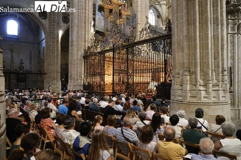 Foto 7 - Matteo Imbruno llena de m&uacute;sica la Catedral de Salamanca