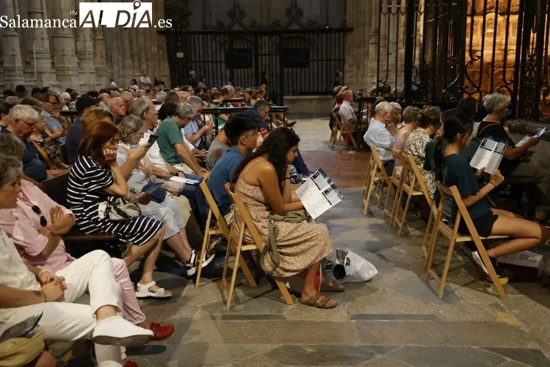 Foto 3 - Matteo Imbruno llena de m&uacute;sica la Catedral de Salamanca