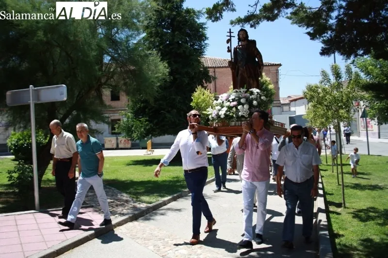 Santiago de la Puebla festejaba a su patrón Santiago Apóstol 