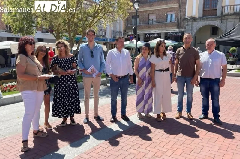 El PP celebraba este jueves un encuentro vecinal en el mercado