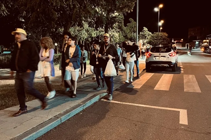 Peñaranda recibe a peregrinos de la Jornada Mundial de la Juventud