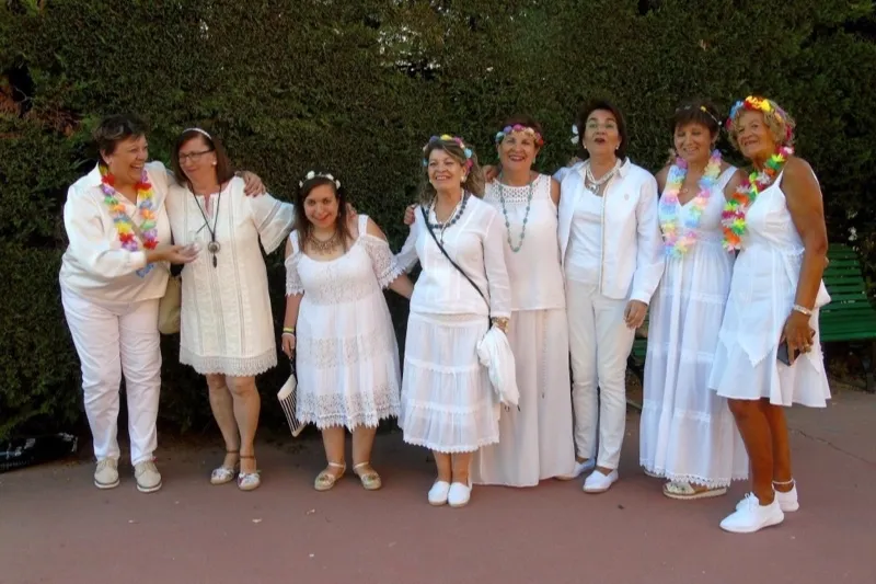 La historica comadrona de Macotera, Paulina Cuesta, participaba en la actividad ‘Noches en Blanco’