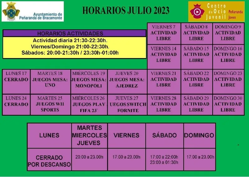 Foto 2 - Talleres, actividades o un viaje a Asturias, protagonistas del programa veraniego de juventud y el Centro de Ocio Juvenil