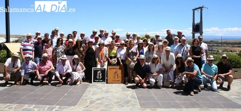 Foto 4 - Los quintos del 73 de Alba de Tormes, un encuentro por todo lo alto