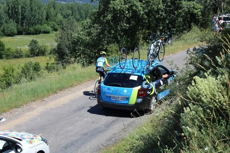 Cadetes de la Escuela Salmantina de Ciclismo en León