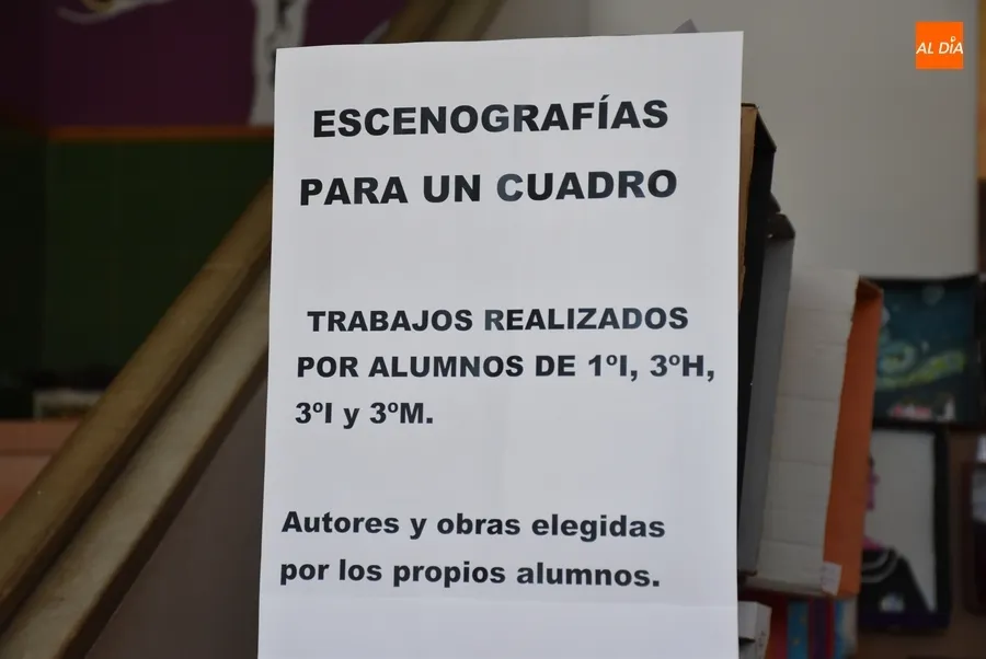 Foto 5 - Alumnos del Fray Diego recrean en 3D ic&oacute;nicos cuadros con singulares toques propios