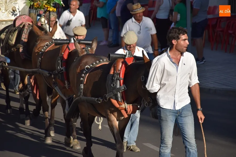 Foto 9 - Puntual regreso de los romeros tras cuatro d&iacute;as de bastante calor pero tambi&eacute;n algo de fr&iacute;o