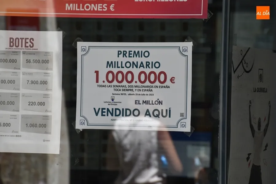 Foto 2 - Un hombre originario de Castillejo de Mart&iacute;n Viejo es el ganador de &lsquo;El Mill&oacute;n&rsquo; de Euromillones