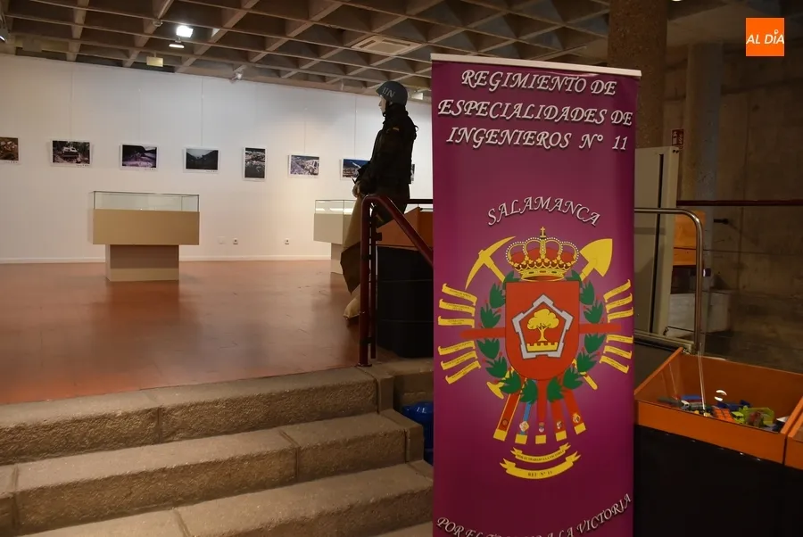 Foto 2 - El REI trae una exposici&oacute;n para que sus &ldquo;grandes h&eacute;roes&rdquo; en Bosnia &ldquo;no caigan en el olvido&rdquo;