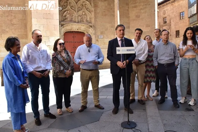 Visita Miguel Tellado a Salamanca | FOTOS: Vanesa Martins 
