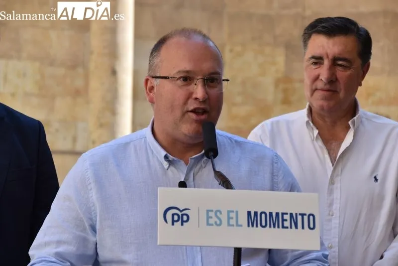 Visita Miguel Tellado a Salamanca | FOTOS: Vanesa Martins 