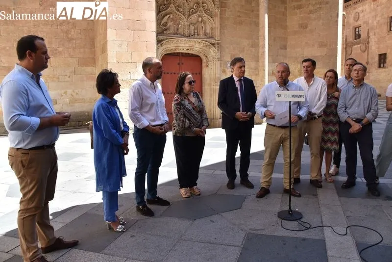 Visita Miguel Tellado a Salamanca | FOTOS: Vanesa Martins 