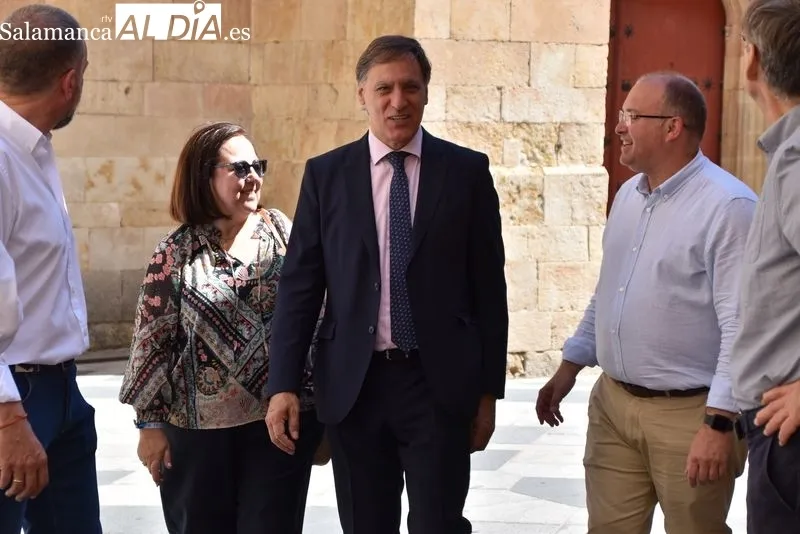 Visita Miguel Tellado a Salamanca | FOTOS: Vanesa Martins 