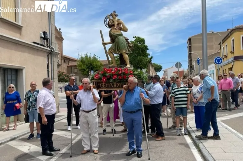 Peñaranda ha festejado este sábado a San Cristobal 