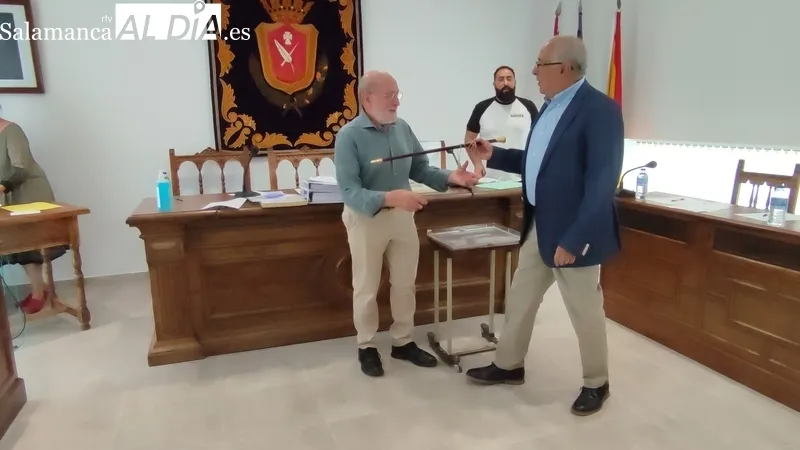 Investidura de Javier Muñiz como nuevo alcalde de Vitigudino / CORRAL