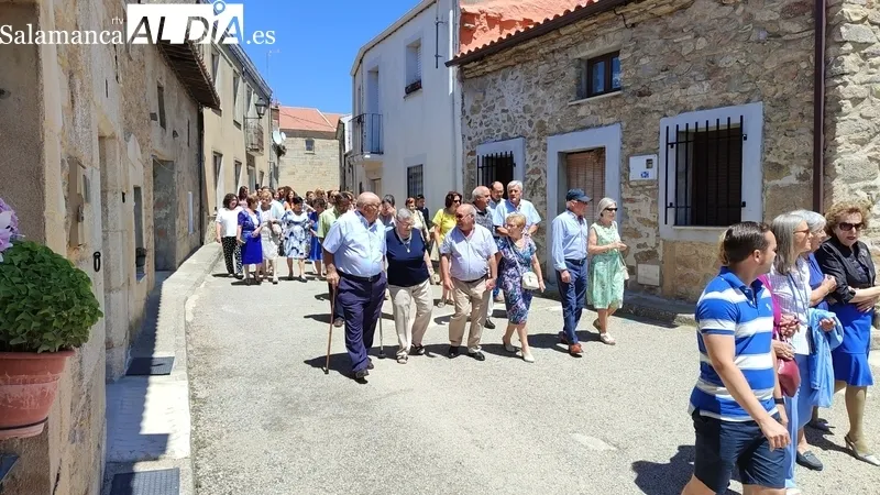 Actos religiosos en honor a Santiago Ápostol en Sobradillo