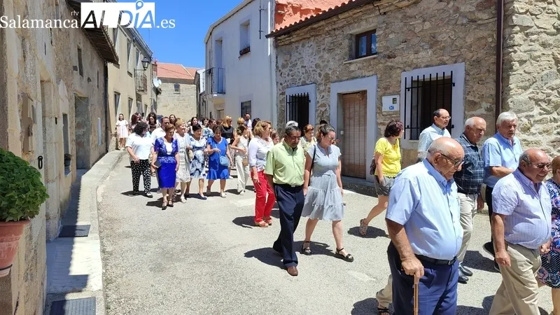 Actos religiosos en honor a Santiago Ápostol en Sobradillo