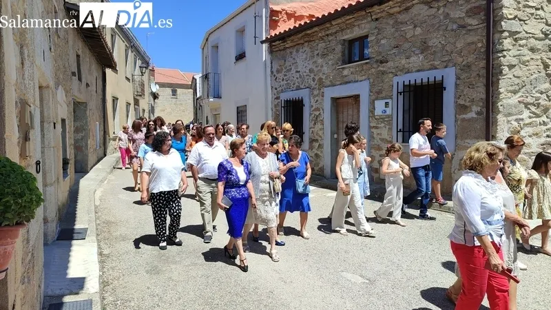 Actos religiosos en honor a Santiago Ápostol en Sobradillo