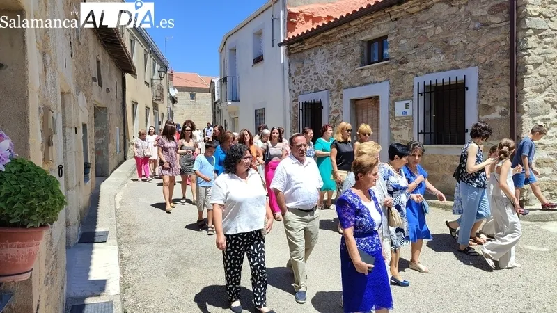 Actos religiosos en honor a Santiago Ápostol en Sobradillo