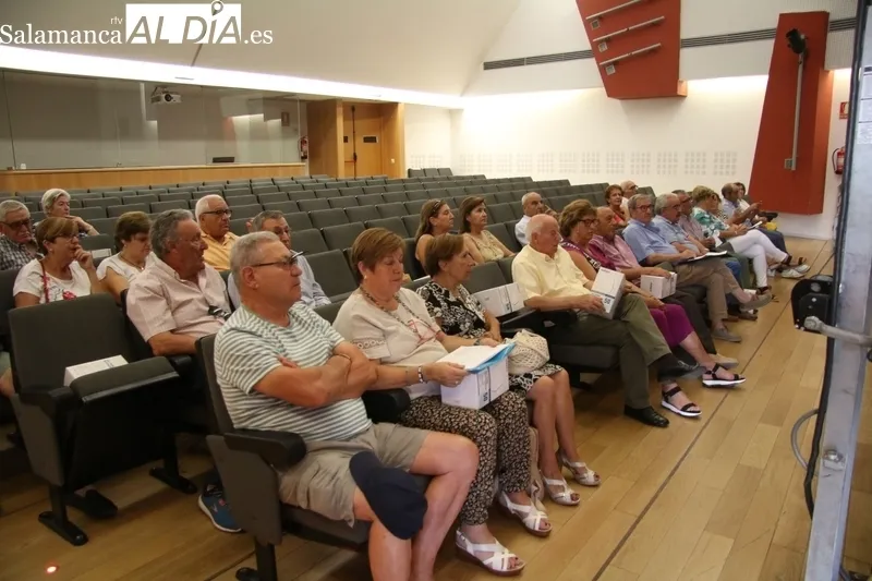Asamblea General de la Unión de Asociaciones de Mayores de la comarca de Vitigudino celebrada este jueves en esta localidad / CORRAL   