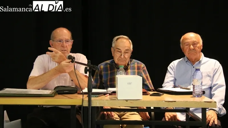 Asamblea General de la Unión de Asociaciones de Mayores de la comarca de Vitigudino celebrada este jueves en esta localidad / CORRAL   